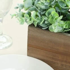 2 Pcs 10" X 5" Wood Rectangular Boxes Planter Holders Centerpieces 25 2 Pcs 10" X 5" Wood Rectangular Boxes Planter Holders Centerpieces -Optimal Home Decoration 2 pcs 10 x 5 wood rectangular boxes planter holders centerpieces 28970575233087