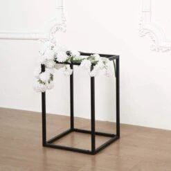2 Pcs 12" Tall Geometric Metal Stands Wedding Flower Vase Holders -Optimal Home Decoration 2 pcs 12 tall geometric metal stands wedding flower vase holders 28939881381951