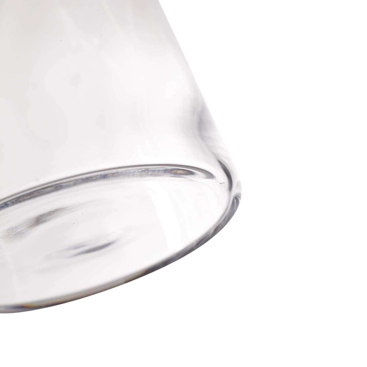 2 Pcs 12" Tall Tapered Neck Glass Vases Centerpieces - Clear 5 2 Pcs 12" Tall Tapered Neck Glass Vases Centerpieces - Clear - Image 3