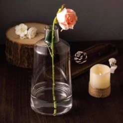 2 Pcs 12" Tall Tapered Neck Glass Vases Centerpieces - Clear 19 2 Pcs 12" Tall Tapered Neck Glass Vases Centerpieces - Clear -Optimal Home Decoration 2 pcs 12 tall tapered neck glass vases centerpieces clear vase a28 12 15975113916479