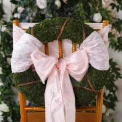 2 Pcs 14" Natural Moss And Twigs Wreaths Wedding Decorations - Green -Optimal Home Decoration 2 pcs 14 natural moss and twigs wreaths wedding decorations green moss wrth 14 grn 28588100321343