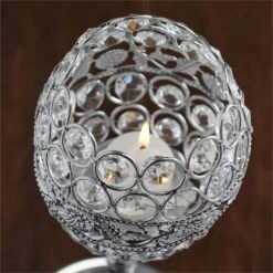 2 Pcs 14" Tall Beaded Candle Holder Wedding Centerpiece -Optimal Home Decoration 2 pcs 14 tall beaded candle holder wedding centerpiece 28933339447359