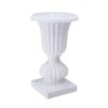 2 Pcs 20" Tall Decorative Roman Planters Plastic Flower Pots - White 1 2 Pcs 20" Tall Decorative Roman Planters Plastic Flower Pots - White -Optimal Home Decoration 2 pcs 20 tall decorative roman planters plastic flower pots white prop roma 30 28009959456831