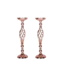 2 Pcs 23" Tall Candle Holder Wedding Centerpieces
