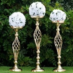 2 Pcs 26" Tall Candle Holder Wedding Centerpieces -Optimal Home Decoration 2 pcs 26 tall candle holder wedding centerpieces 28933334761535