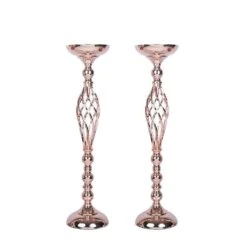 2 Pcs 26" Tall Candle Holder Wedding Centerpieces