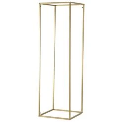 2 Pcs 32" Tall Geometric Metal Stands Wedding Flower Vase Holders -Optimal Home Decoration 2 pcs 32 tall geometric metal stands wedding flower vase holders 29027732357183