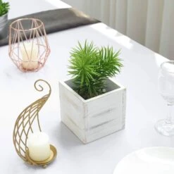 2 Pcs 5" Natural Wood Square Plant Holder Boxes Centerpieces 27 2 Pcs 5" Natural Wood Square Plant Holder Boxes Centerpieces -Optimal Home Decoration 2 pcs 5 natural wood square plant holder boxes centerpieces 28968474345535