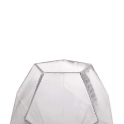 2 Pcs 5" Tall Glass Geometric Terrarium Vases - Clear -Optimal Home Decoration 2 pcs 5 tall glass geometric terrarium vases clear vase a30 5 13535662276671