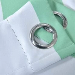 2 Pcs 52" X 64" Cabana Stripe Blackout Grommet Window Curtains Drapes Treatments 12 2 Pcs 52" X 64" Cabana Stripe Blackout Grommet Window Curtains Drapes Treatments -Optimal Home Decoration 2 pcs 52 x 64 cabana stripe blackout grommet window curtains drapes treatments 29036645548095