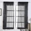 2 Pcs 52" X 64" Sequined Window Curtains Drapes Panels Backdrop 2 2 Pcs 52" X 64" Sequined Window Curtains Drapes Panels Backdrop -Optimal Home Decoration 2 pcs 52 x 64 sequined window curtains drapes panels backdrop cur panseq04 5264 blk 29035013931071