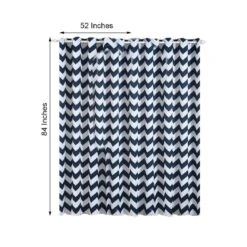 2 Pcs 52" X 84" Chevron Blackout Thermal Grommet Window Curtains Drapes Treatments -Optimal Home Decoration 2 pcs 52 x 84 chevron blackout thermal grommet window curtains drapes treatments 29036666716223