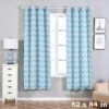 2 Pcs 52" X 84" Chevron Blackout Thermal Grommet Window Curtains Drapes Treatments 1 2 Pcs 52" X 84" Chevron Blackout Thermal Grommet Window Curtains Drapes Treatments -Optimal Home Decoration 2 pcs 52 x 84 chevron blackout thermal grommet window curtains drapes treatments cur panmic05 5284 blue 29036666093631