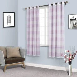 2 Pcs 52" X 84" Faux Linen Sheer Stripe Window Curtains Drapes Panels 18 2 Pcs 52" X 84" Faux Linen Sheer Stripe Window Curtains Drapes Panels -Optimal Home Decoration 2 pcs 52 x 84 faux linen sheer stripe window curtains drapes panels 29036809093183