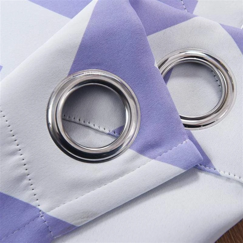 2 Pcs 52" X 96" Chevron Blackout Thermal Grommet Window Curtains Drapes Treatments 22 2 Pcs 52" X 96" Chevron Blackout Thermal Grommet Window Curtains Drapes Treatments - Image 20