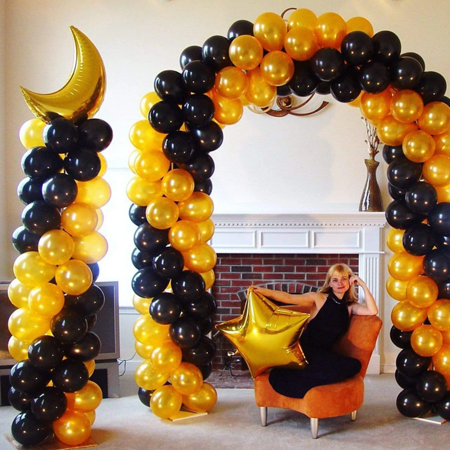 2 Pcs 8 Ft Balloon Columns Stand Kit Set - White 10 2 Pcs 8 Ft Balloon Columns Stand Kit Set - White - Image 8