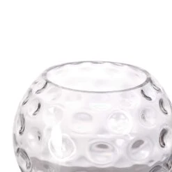 2 Pcs 8" Tall Round Glass Hobnail Vases - Clear 11 2 Pcs 8" Tall Round Glass Hobnail Vases - Clear -Optimal Home Decoration 2 pcs 8 tall round glass hobnail vases clear vase a64 10 13550996291647