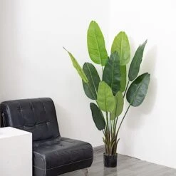 2 Pcs Bird Of Paradise Potted Artificial Plants - Green 38 2 Pcs Bird Of Paradise Potted Artificial Plants - Green -Optimal Home Decoration 2 pcs bird of paradise potted artificial plants green 29198658011199