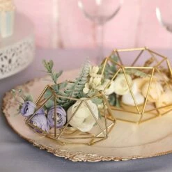 2 Pcs Geometric Metal Hexagon Flower Vases Tealight Candle Holders 28 2 Pcs Geometric Metal Hexagon Flower Vases Tealight Candle Holders -Optimal Home Decoration 2 pcs geometric metal hexagon flower vases tealight candle holders 28940452823103