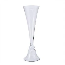2 Pcs Reversible Trumpet Glass Vases 30 2 Pcs Reversible Trumpet Glass Vases -Optimal Home Decoration 2 pcs reversible trumpet glass vases vase a72 28 clr 29042850857023