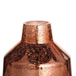 2 Tapered Neck Mercury Glass Vases 21 2 Tapered Neck Mercury Glass Vases -Optimal Home Decoration 2 pcs tapered neck mercury glass vases 29038587215935