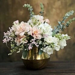 2 Round 6" Textured Ceramic Flower Plant Pots Succulent Planters - Gold -Optimal Home Decoration 2 round 6 textured ceramic flower plant pots succulent planters gold plnt cerm 003 m gold 29709356367935