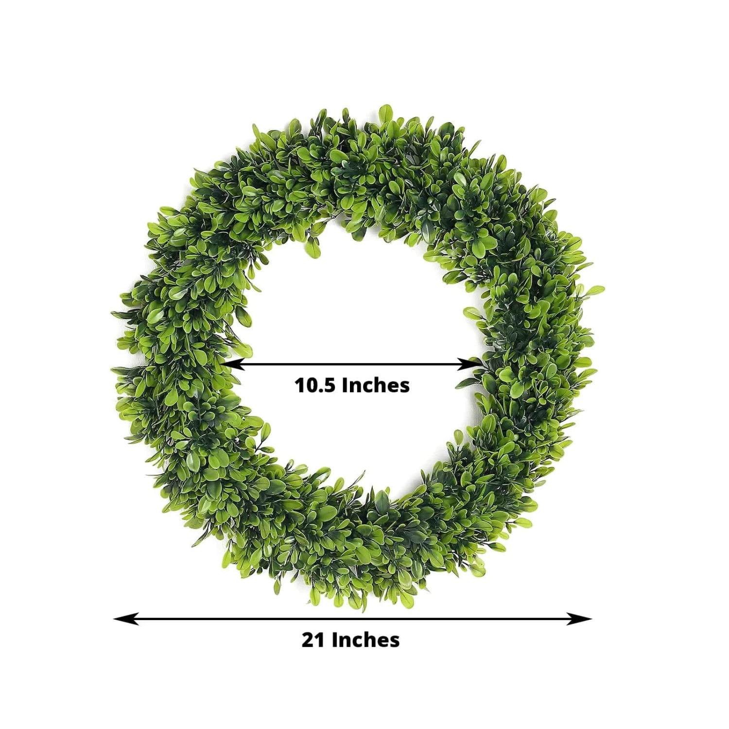 2 Wreaths 21" Artificial Leaves Candle Rings 13 2 Wreaths 21" Artificial Leaves Candle Rings - Image 11