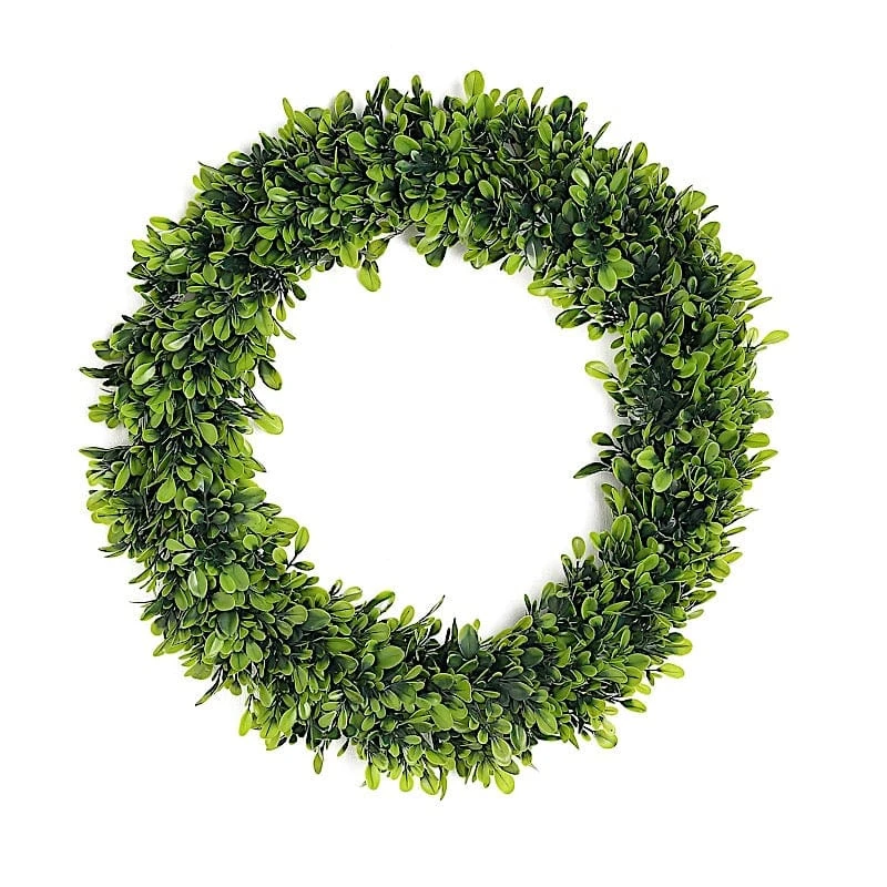 2 Wreaths 21" Artificial Leaves Candle Rings 12 2 Wreaths 21" Artificial Leaves Candle Rings - Image 10
