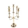 20" Metal 5 Arm Candelabra Taper Candle Holder Centerpiece - Gold -Optimal Home Decoration 20 metal 5 arm candelabra taper candle holder centerpiece gold iron cand tp013 5 gold 30536853487679