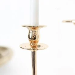 20" Metal 5 Arm Candelabra Taper Candle Holder Centerpiece - Gold 13 20" Metal 5 Arm Candelabra Taper Candle Holder Centerpiece - Gold -Optimal Home Decoration 20 metal 5 arm candelabra taper candle holder centerpiece gold iron cand tp013 5 gold 30536853520447
