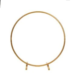 20" Round Metal Floral Hoop Standing Wreath Centerpiece Ring -Optimal Home Decoration 20 round metal floral hoop standing wreath centerpiece ring wod hopmet5 20 gold 29002118823999