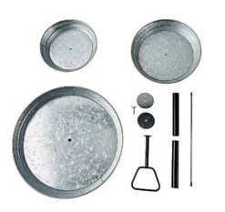 20" Tall 3 Tiers Galvanized Metal Serving Trays Cupcake Holders Stand - Silver And Black 15 20" Tall 3 Tiers Galvanized Metal Serving Trays Cupcake Holders Stand - Silver And Black -Optimal Home Decoration 20 tall 3 tiers galvanized metal serving trays cupcake holders stand silver and black cake met 001 silvb 28510911922239