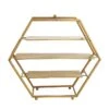 21" Tall 3 Tier Hexagon Metal Cupcake Holders Display Stand - Gold 1 21" Tall 3 Tier Hexagon Metal Cupcake Holders Display Stand - Gold -Optimal Home Decoration 21 tall 3 tier hexagon metal cupcake holders display stand gold cake stnd h01 21 gd 28651539890239