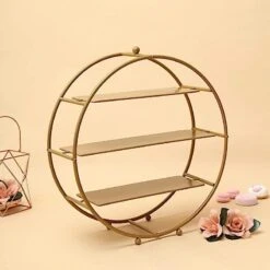 21" Tall Round Metal Wheel Cupcake Holders Display Stand -Optimal Home Decoration 21 tall round metal wheel cupcake holders display stand 28929353285695