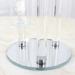 23" Tall 3 Arm Crystal Glass Round Candelabra Taper Candle Holder - Clear 21 23" Tall 3 Arm Crystal Glass Round Candelabra Taper Candle Holder - Clear -Optimal Home Decoration 23 tall 3 arm crystal glass round candelabra taper candle holder clear chdlr cand 030r 3 clr 30100214906943
