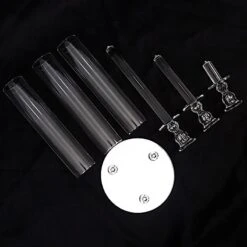 23" Tall 3 Arm Crystal Glass Round Candelabra Taper Candle Holder - Clear 16 23" Tall 3 Arm Crystal Glass Round Candelabra Taper Candle Holder - Clear -Optimal Home Decoration 23 tall 3 arm crystal glass round candelabra taper candle holder clear chdlr cand 030r 3 clr 30100215201855