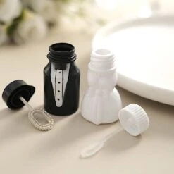 24 Bride And Groom Bubble Bottles Wedding Favors - Black And White 13 24 Bride And Groom Bubble Bottles Wedding Favors - Black And White -Optimal Home Decoration 24 bride and groom bubble bottles wedding favors black and white bubb wed24 30132386791487