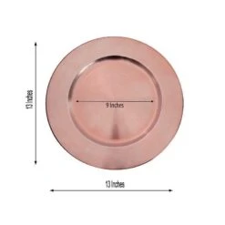 24 Pcs 13" Round Charger Plates 36 24 Pcs 13" Round Charger Plates -Optimal Home Decoration 24 pcs 13 round charger plates 28985776209983