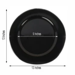 24 Pcs 13" Round Charger Plates 24 24 Pcs 13" Round Charger Plates -Optimal Home Decoration 24 pcs 13 round charger plates 28985950044223