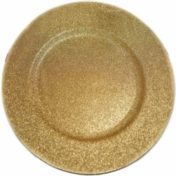 24 Pcs 13" Round Glitter Charger Plates -Optimal Home Decoration 24 pcs 13 round glitter charger plates chrg 1309 gold 28992796753983