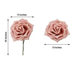 24 Pcs 5" Foam Rose Flowers Stems 32 24 Pcs 5" Foam Rose Flowers Stems -Optimal Home Decoration 24 pcs 5 foam rose flowers stems 28969329426495