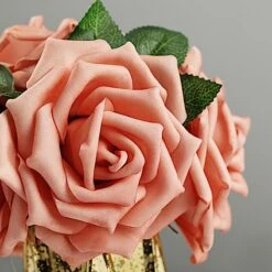 24 Pcs 5" Foam Rose Flowers Stems 37 24 Pcs 5" Foam Rose Flowers Stems -Optimal Home Decoration 24 pcs 5 foam rose flowers stems 28969329623103