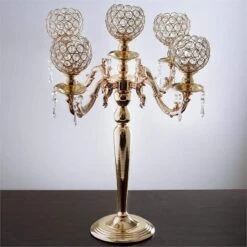 25" Tall Candelabra Candle Holder Centerpiece