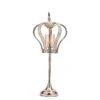 25" Tall Metal Crown Stand With Glass Votive Candle Holder - Gold 1 25" Tall Metal Crown Stand With Glass Votive Candle Holder - Gold -Optimal Home Decoration 25 tall metal crown stand with glass votive candle holder gold chdlr cand 031 m gold 28023726538815