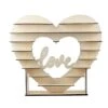 26" Heart 8 Layer Double Sided Wood Cupcake Dessert Stand - Natural 2 26" Heart 8 Layer Double Sided Wood Cupcake Dessert Stand - Natural -Optimal Home Decoration 26 heart shaped 8 layer double sided wood cupcake dessert stand natural cake wod015 nat 30737753636927