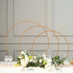 28" Round Metal Floral Hoop Standing Wreath Centerpiece Ring 27 28" Round Metal Floral Hoop Standing Wreath Centerpiece Ring -Optimal Home Decoration 28 round metal floral hoop standing wreath centerpiece ring 30489725567039