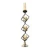 28" Tall Geometric Cube Stand With Glass Votive Candle Holders - Gold And Black 1 28" Tall Geometric Cube Stand With Glass Votive Candle Holders - Gold And Black -Optimal Home Decoration 28 tall geometric cube stand with glass votive candle holders gold and black iron cand 003 33 gdblk 28577698840639