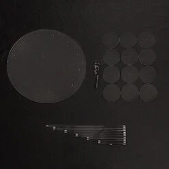 29" Tiered 12 Arm Round Acrylic Cupcake Holder Dessert Display Stand - Clear 19 29" Tiered 12 Arm Round Acrylic Cupcake Holder Dessert Display Stand - Clear -Optimal Home Decoration 29 tiered 12 arm round acrylic cupcake holder dessert display stand clear cake plst 003 12 clr 30764371935295