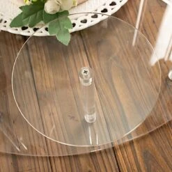 29" Tiered 12 Arm Round Acrylic Cupcake Holder Dessert Display Stand - Clear 20 29" Tiered 12 Arm Round Acrylic Cupcake Holder Dessert Display Stand - Clear -Optimal Home Decoration 29 tiered 12 arm round acrylic cupcake holder dessert display stand clear cake plst 003 12 clr 30764372099135