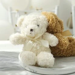 3 Cute 7" Stuffed Teddy Bears Plush Toys Gifts And Party Favors - Assorted -Optimal Home Decoration 3 cute 7 stuffed teddy bears plush toys gifts and party favors assorted deco bear01 set 30452534804543
